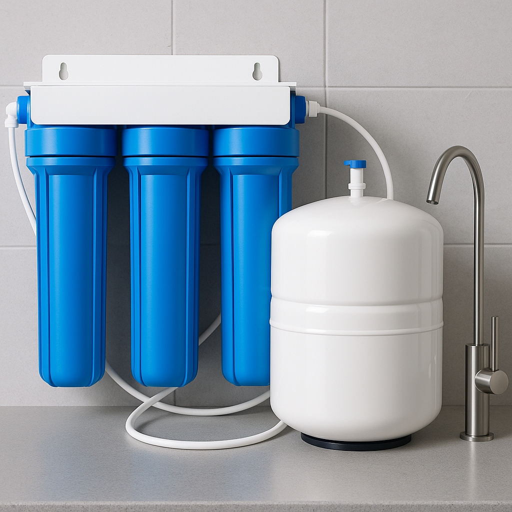 Очищенная вода из водопровода