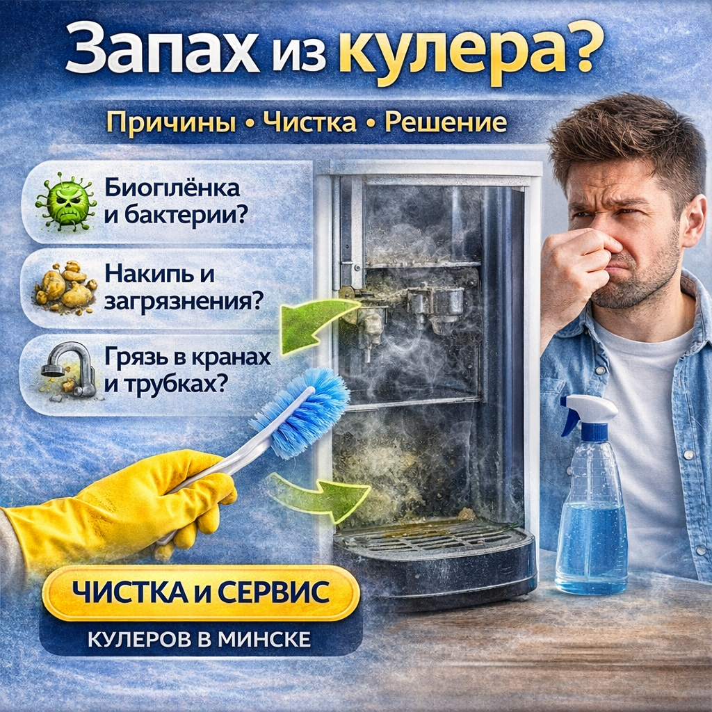 Запах из кулера, что делать?
